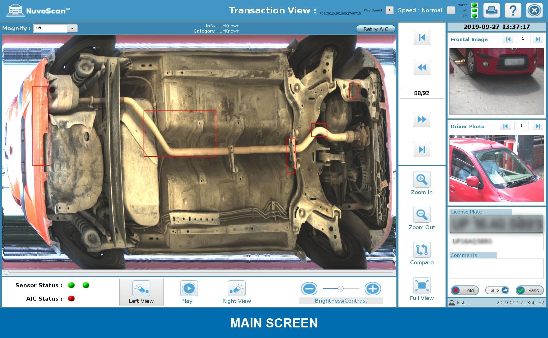 Under Vehicle & Vehicle Inspection