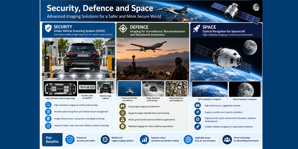 Defence and space applications.